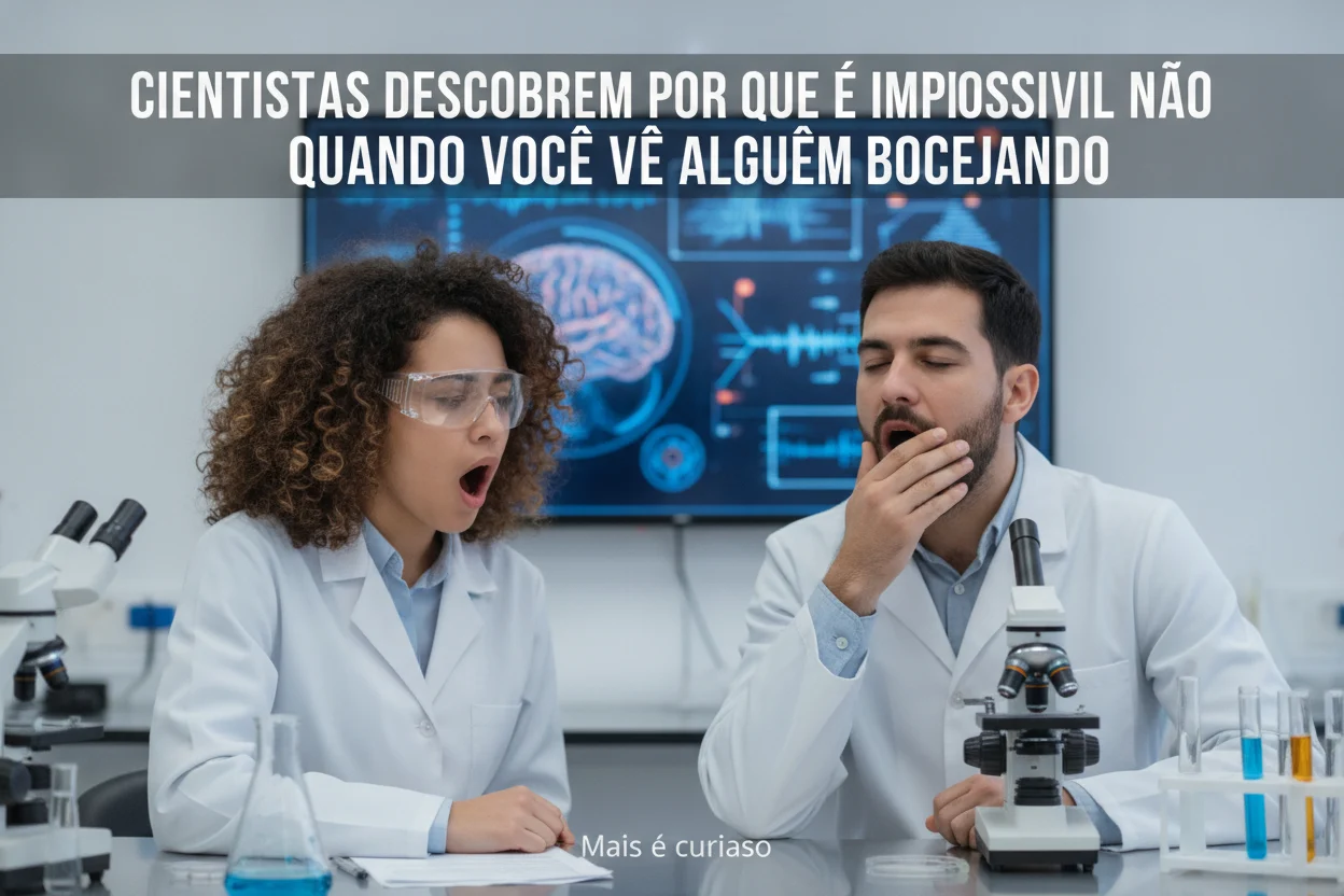 Cientistas descobrem por que é impossível não bocejar quando você vê alguém bocejando