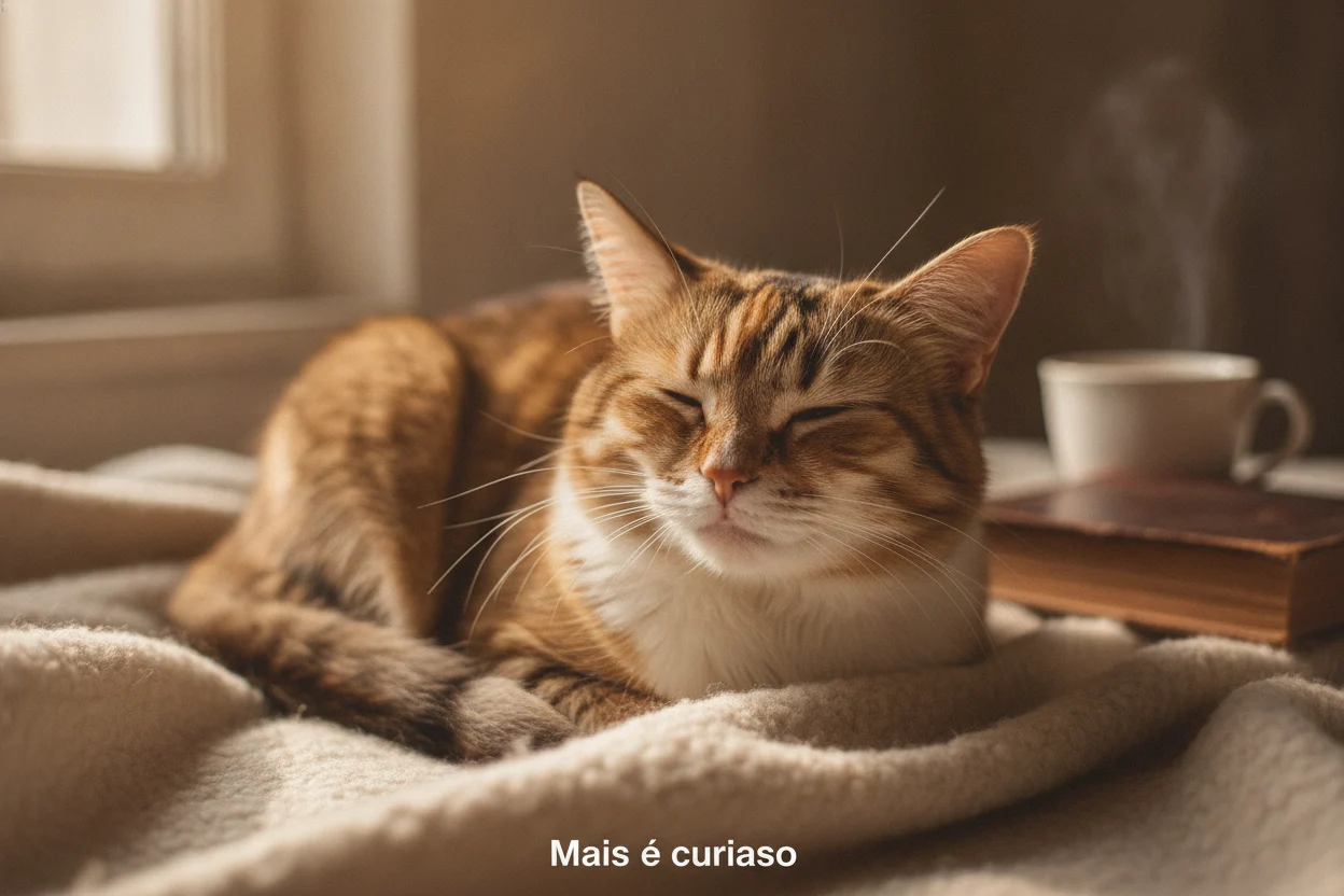 O real motivo por que gato ronrona vai te surpreender